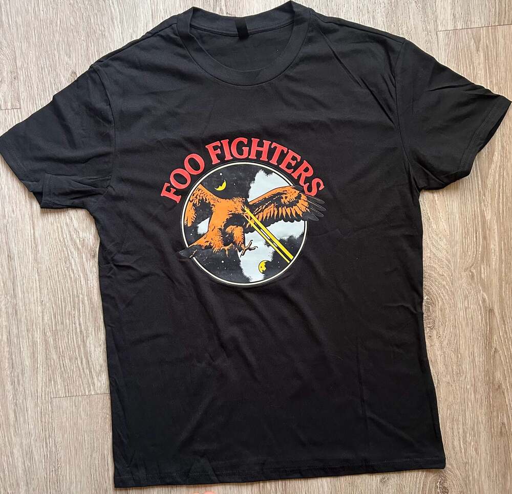 Foo Fighters Laser Eagle Graphic T-Shirt